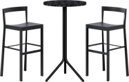 Baxter Poseidon Bar Table Package - 2 Stools